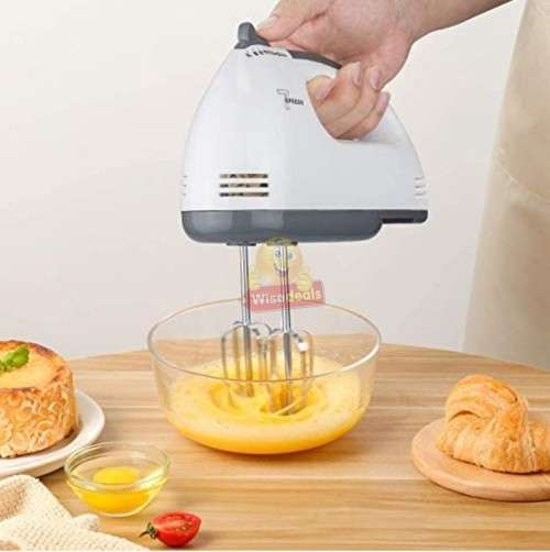 7 Speed Electric Handheld Mixer - Compact, Safe, Convenient, and Powerful