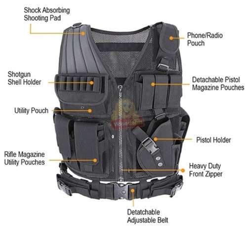 Tactical Hunting and Outdoor Vest