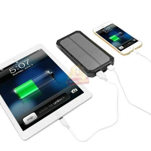 20 000mAh Solar Power Bank