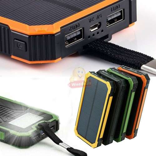 20 000mAh Solar Power Bank