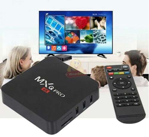4K MXQ Pro 64 Bit WIFI TV Box Media Player