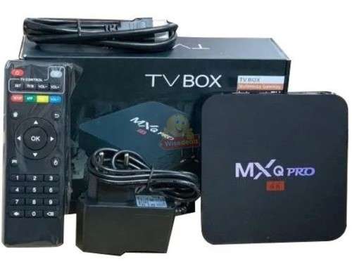 4K MXQ Pro 64 Bit WIFI TV Box Media Player