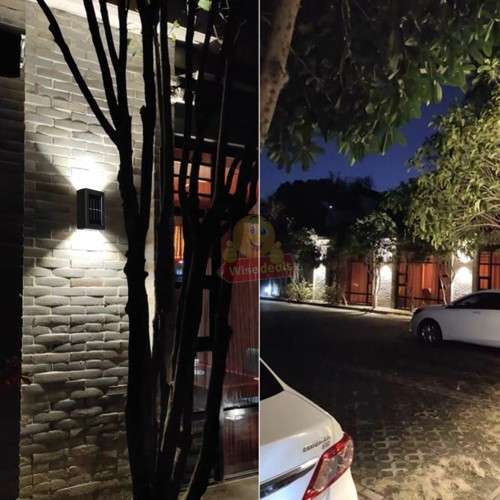 Waterproof LED SOLAR Sensor Wall Light