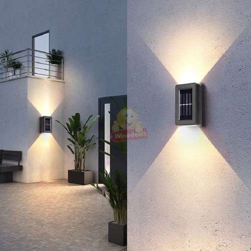 Waterproof LED SOLAR Sensor Wall Light
