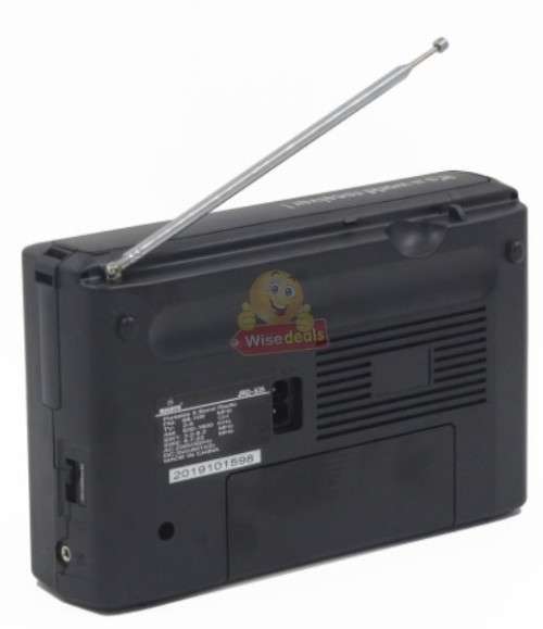 AC/DC Portable 5 Band Radio