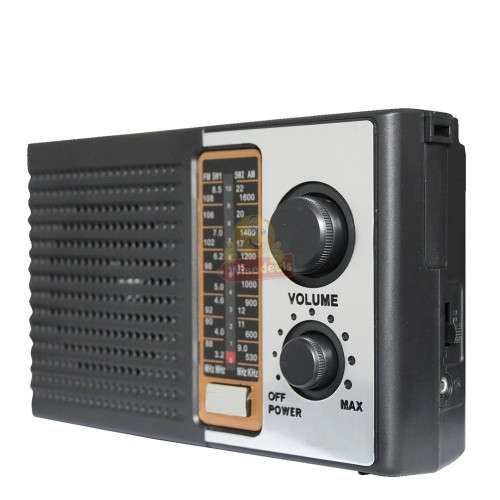 AC/DC Portable 5 Band Radio