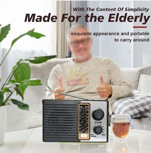 AC/DC Portable 5 Band Radio