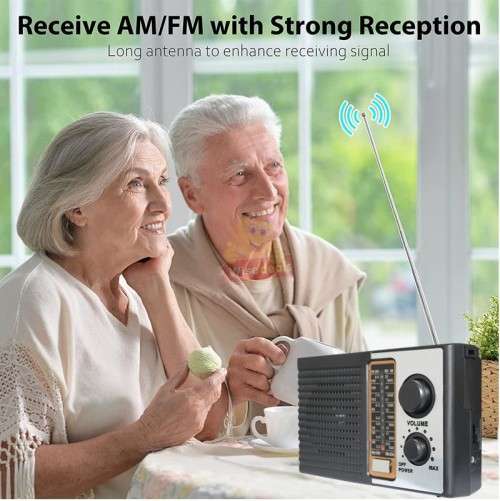 AC/DC Portable 5 Band Radio