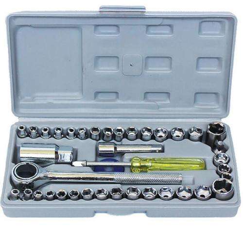 40 Piece Combination Socket Wrench Set in a handy Carry Case