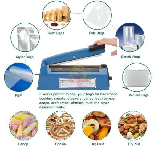 Large 200mm Heating Impulse Sealer