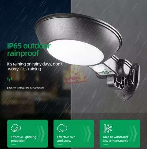 Super Bright Solar LED Wall Light, Build in Battery, Zero Electricity