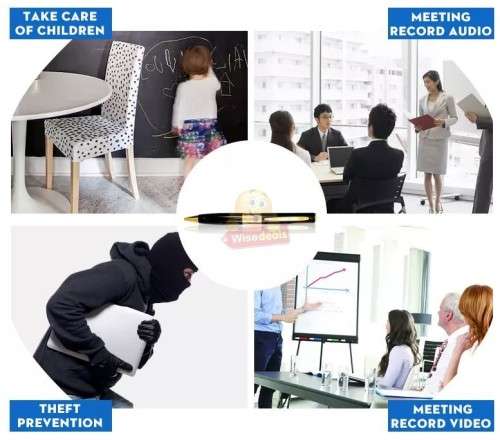 DVR Recording Super Pen, make videos, take Photos with Audio, support SD Card