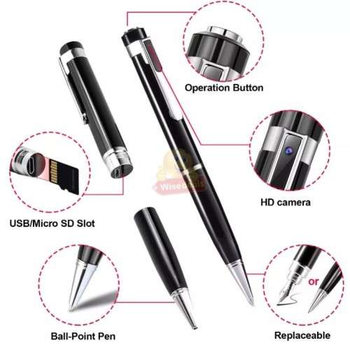 DVR Recording Super Pen, make videos, take Photos with Audio, support SD Card