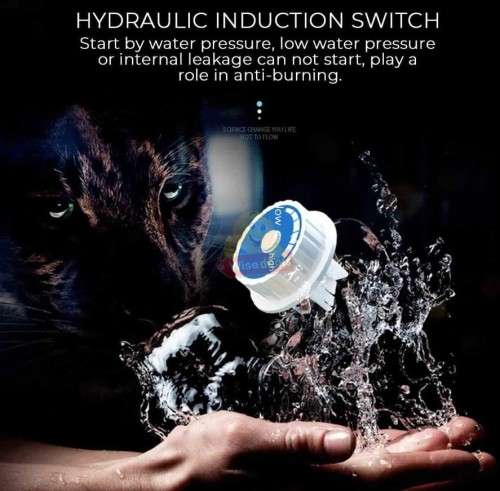 Instant 3 second warm water Shower Faucet with LCD temperature display