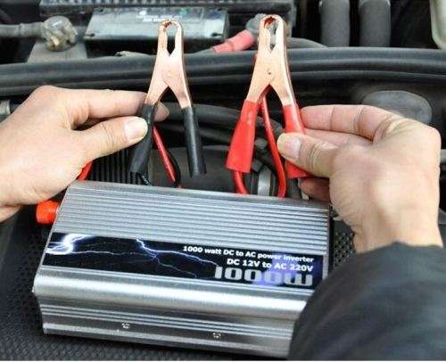 Solar Power Inverter - Convert 12V DC to 220V AC  2000W Surge Power and 1000W Constant Rated Power