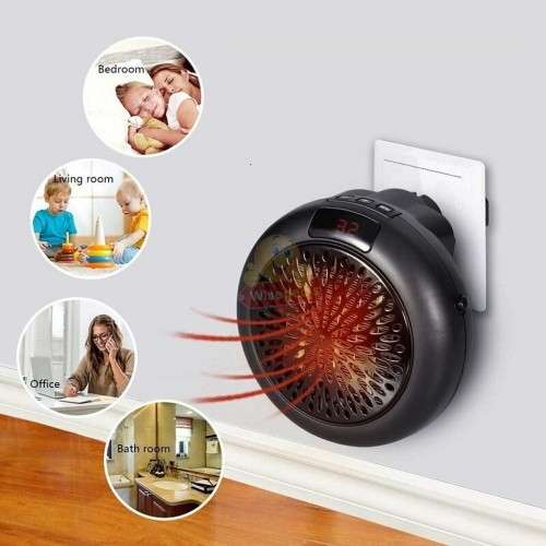 Portable Electrical Heater, Digital temperature Display, High and Low Settings, Auto Shut-off etc.