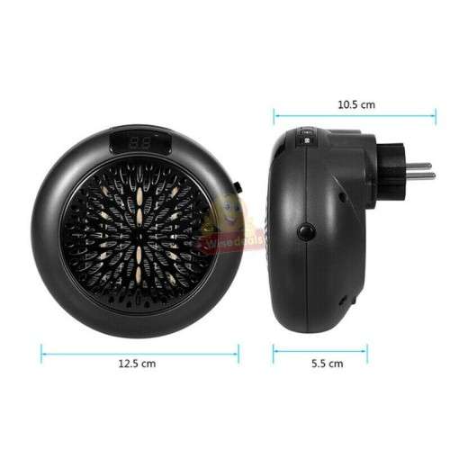 Portable Electrical Heater, Digital temperature Display, High and Low Settings, Auto Shut-off etc.