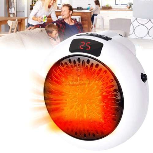 Portable Electrical Heater, Digital temperature Display, High and Low Settings, Auto Shut-off etc.