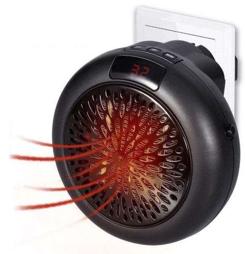 Portable Electrical Heater, Digital temperature Display, High and Low Settings, Auto Shut-off etc.