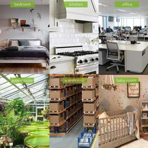 Digital Temperature and Humidity Meter Clock with Alarm