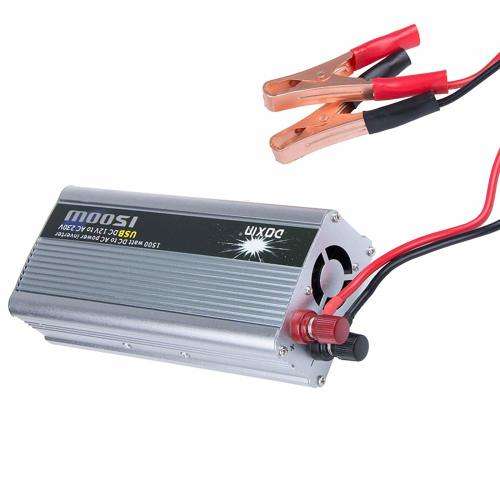 1500W Solar Power Inverter - Convert 12V DC to 220V AC -  1500W  Constant Power & 3000W Surge Power