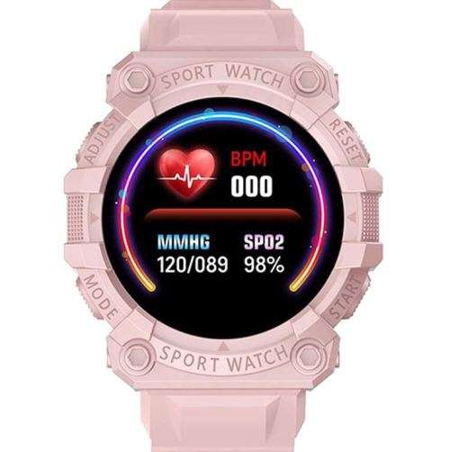 Bluetooth Fitness Smart Watch - Monitor Heart Rate, Blood Pressure, Blood Oxygen, Calorie, Distance