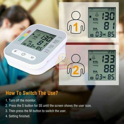 Digital Upper Arm Blood Pressure Monitor