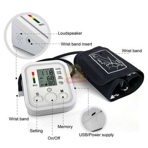 Digital Upper Arm Blood Pressure Monitor