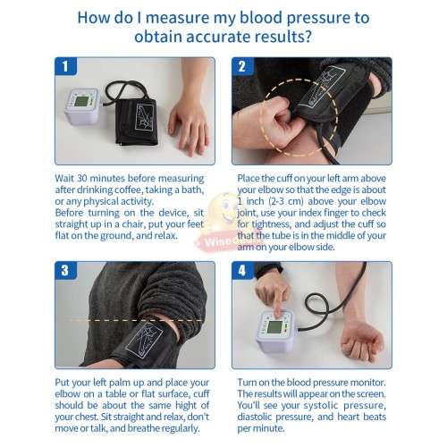 Digital Upper Arm Blood Pressure Monitor