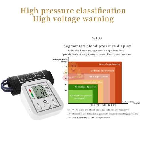 Digital Upper Arm Blood Pressure Monitor