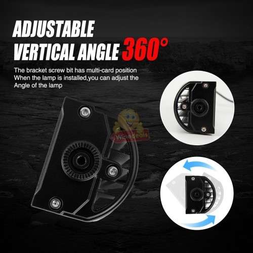 120W 40 LED Flood and Spot Combo Beam