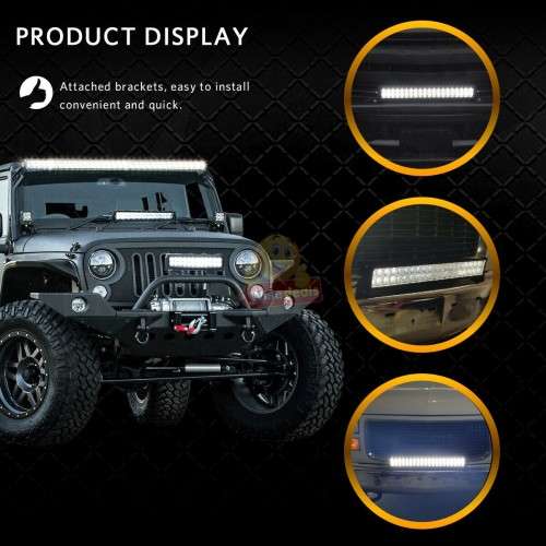 120W 40 LED Flood and Spot Combo Beam