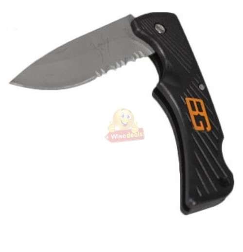 The Ultimate Bear Grylls Survival Pocket Knife with Bear Grylls Survival Pocket Guide