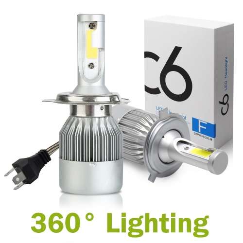 Two Piece H7 LED Headlight Set - Most vehicle`s use these headlights