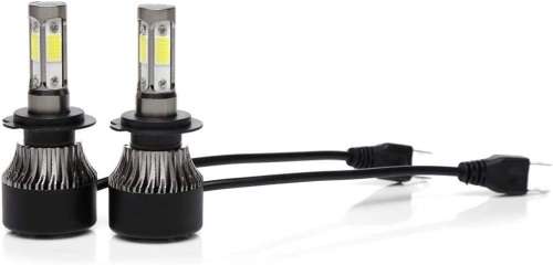 Two Piece H7 LED Headlight Set - Most vehicle`s use these headlights