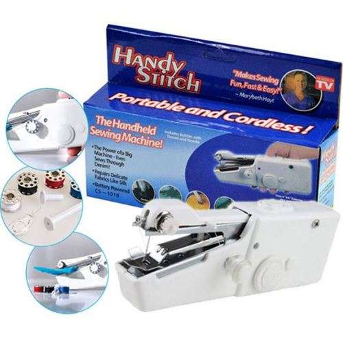 Portable Handy Stitch Electric Sewing Machine and Accessories