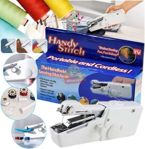 Portable Handy Stitch Electric Sewing Machine and Accessories
