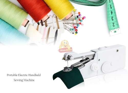Portable Handy Stitch Electric Sewing Machine and Accessories