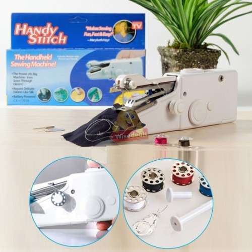 Portable Handy Stitch Electric Sewing Machine and Accessories