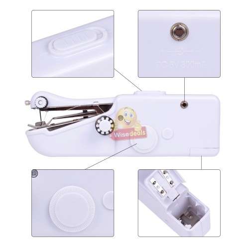 Portable Handy Stitch Electric Sewing Machine and Accessories