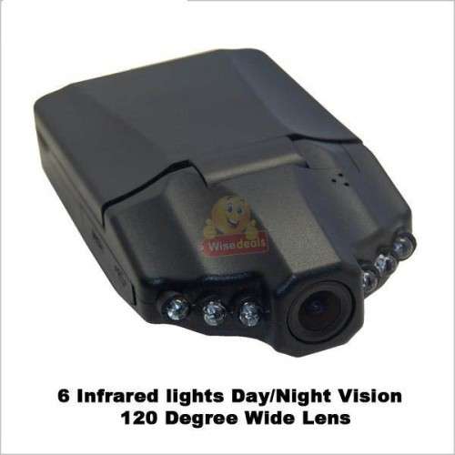 HD 1080P Car DVR Dash Camera and Video Recorder with Night Vision