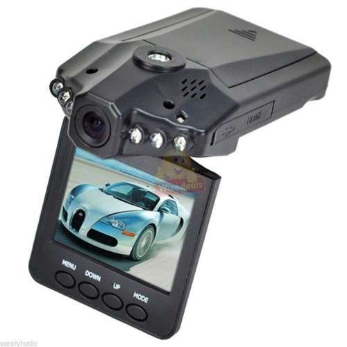 HD 1080P Car DVR Dash Camera and Video Recorder with Night Vision