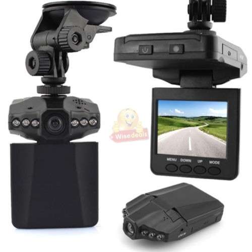 HD 1080P Car DVR Dash Camera and Video Recorder with Night Vision