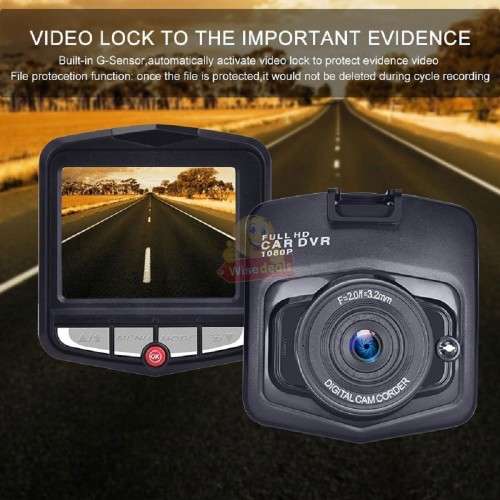 1080P 2.4 Inch LCD Car DVR Dashcam