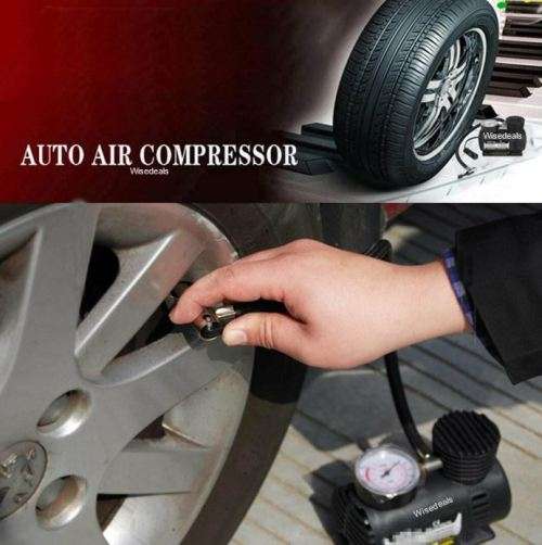 12V DC 300PSI Electric Air Compressor with Pressure Gauge