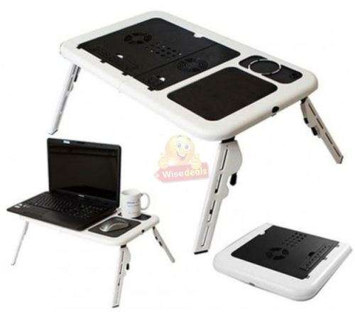 E-Table Laptop Stand with Build in Cooler Fans