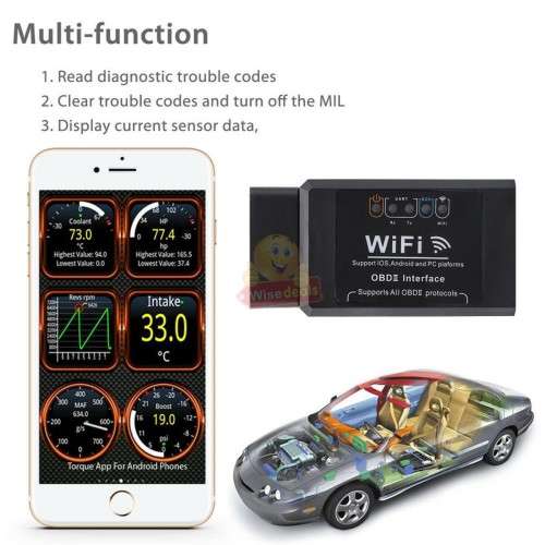 WIFI OBDII WIFI Vehicle Diagnostic Scanner