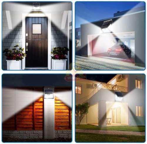 40 LED Motion Sensor Solar Wall Light