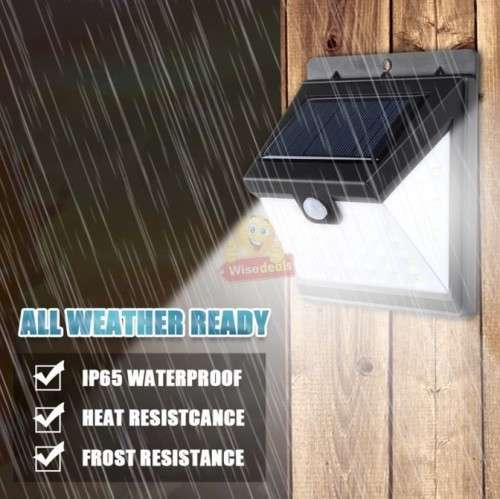 40 LED Motion Sensor Solar Wall Light