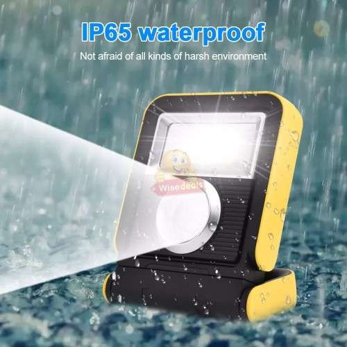 SOLAR COB Folding Work Light - USB Rechargeable